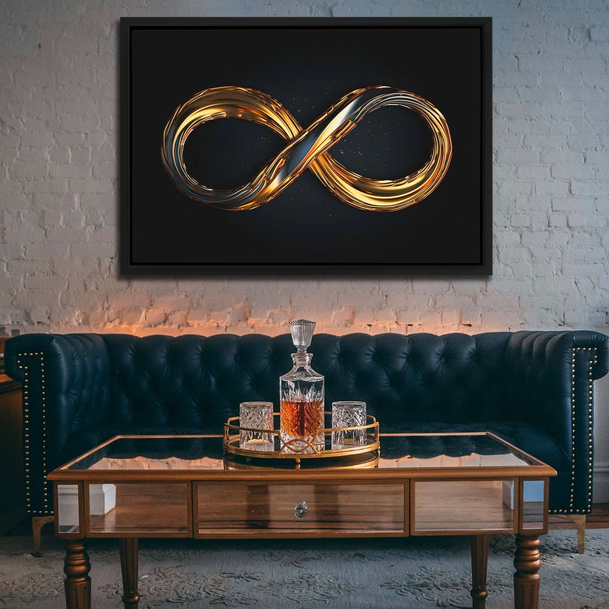 Gold Infinity - Brendan Art