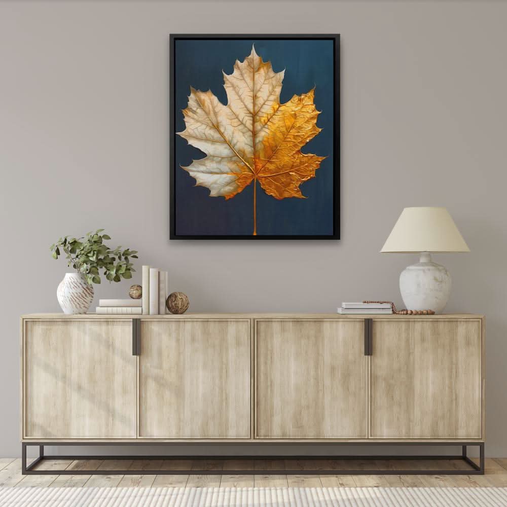 Gold Maple - Gold Canada Canvas Print