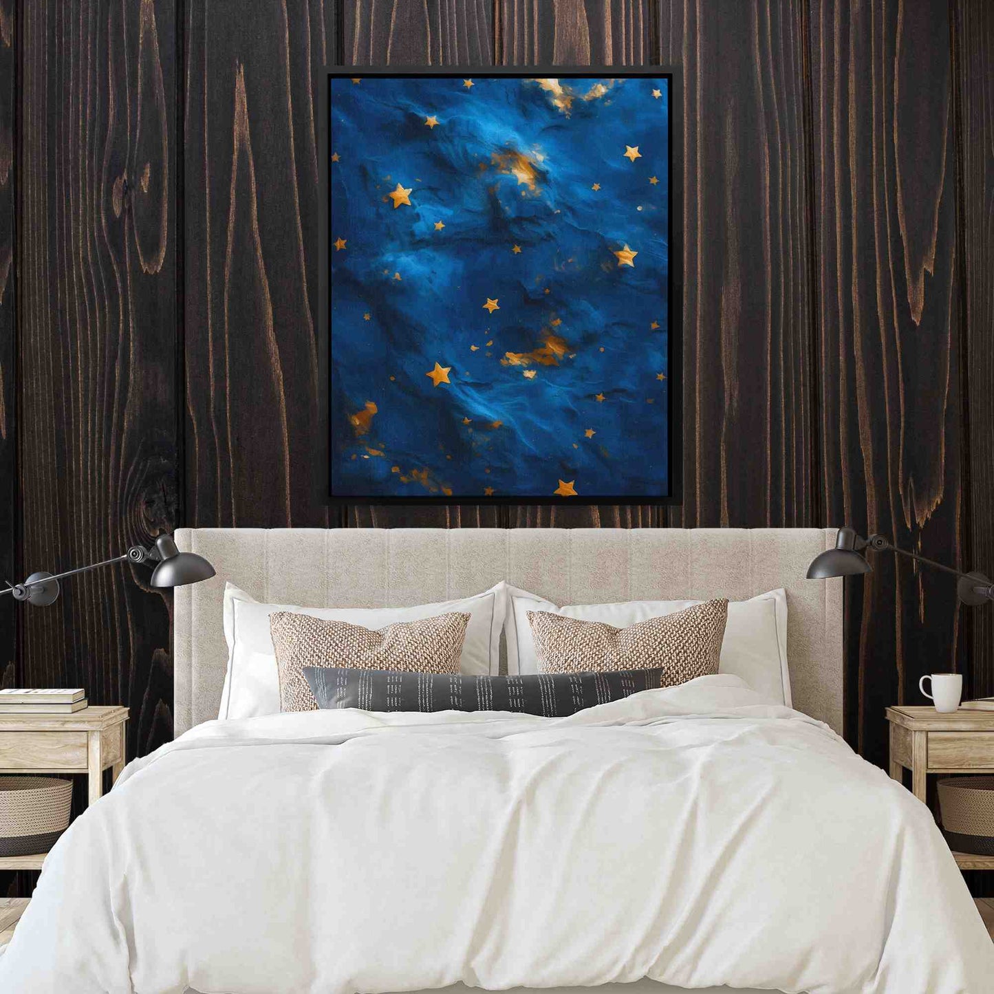 Gold Stars - Celestial Art