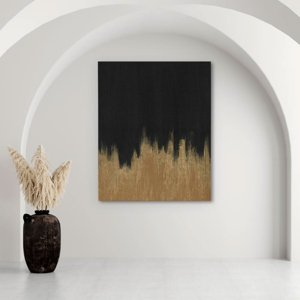 Gold Way - Canvas Wall Art