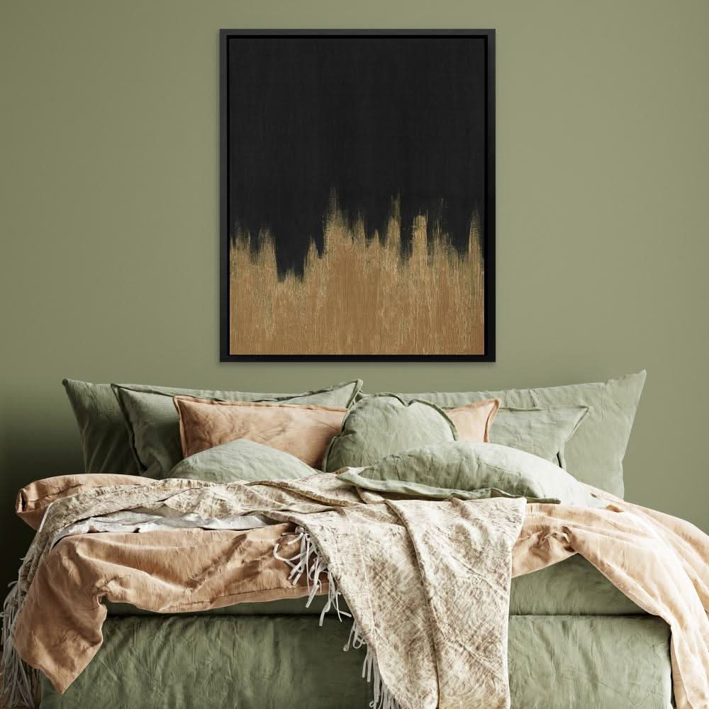 Gold Way - Large Canvas Print