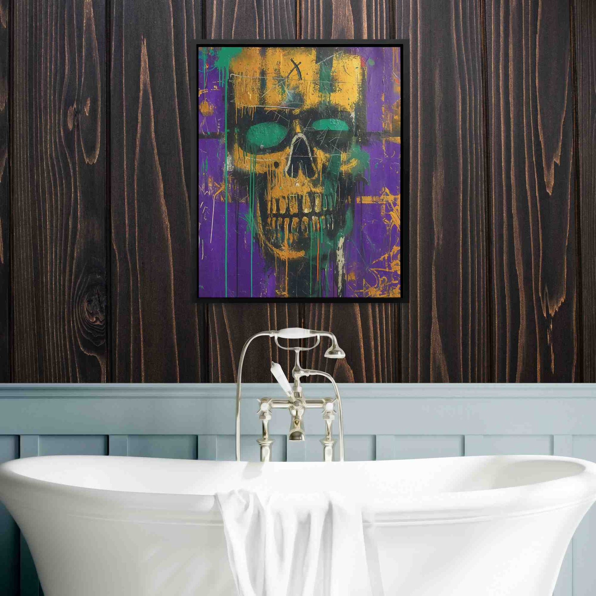 Gold Zombie - Graffiti Art
