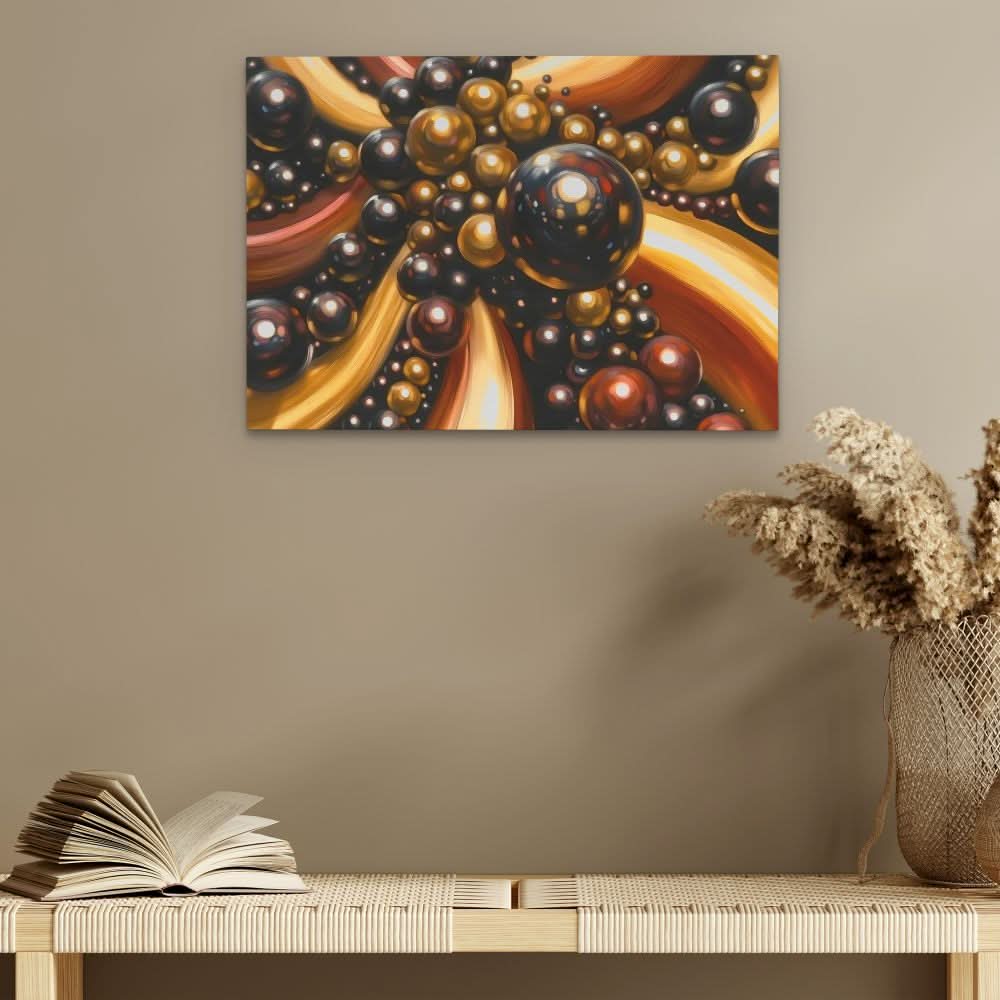 Golden Balls - Luxury Art for Bar and Lounge