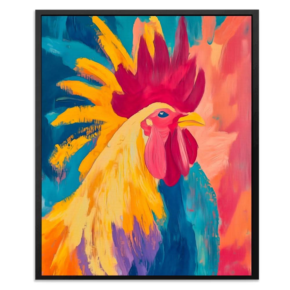 Golden Crest - Bird Art for Dining Room