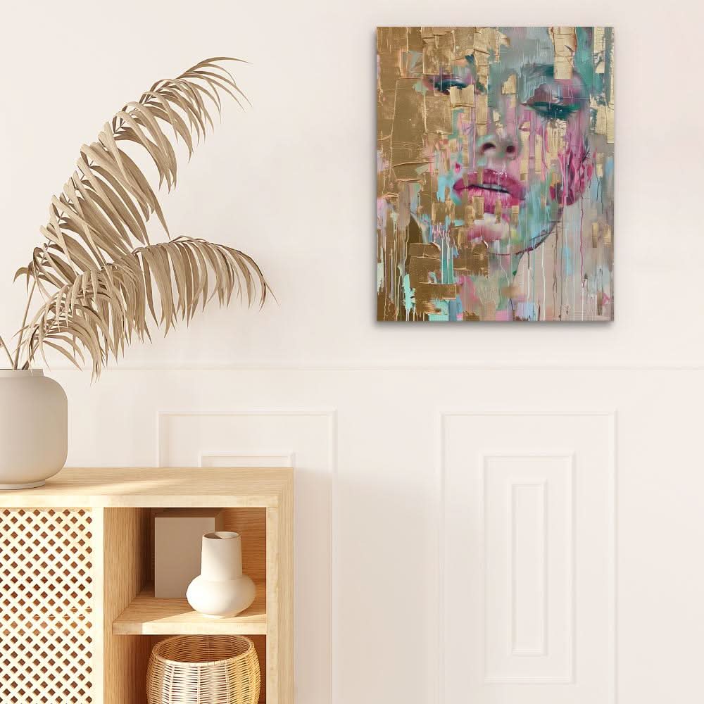 Golden Dreamscape - Canvas Print