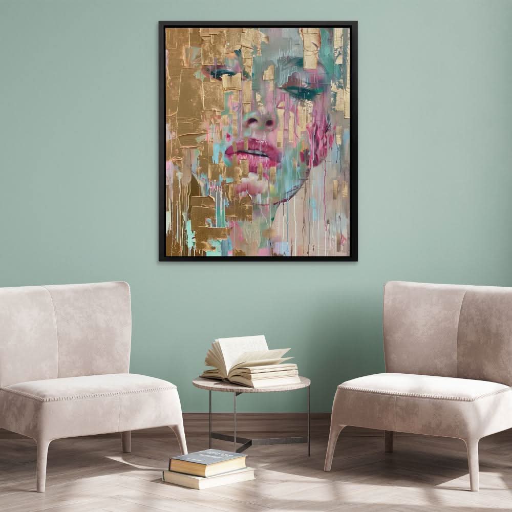 Golden Dreamscape - Large Canvas Print