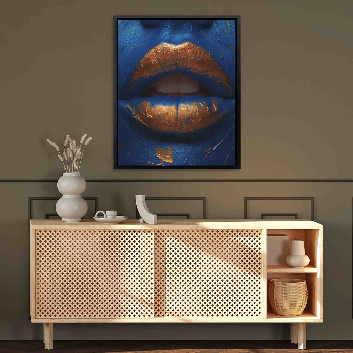 Golden Elixir - Acrylic Art
