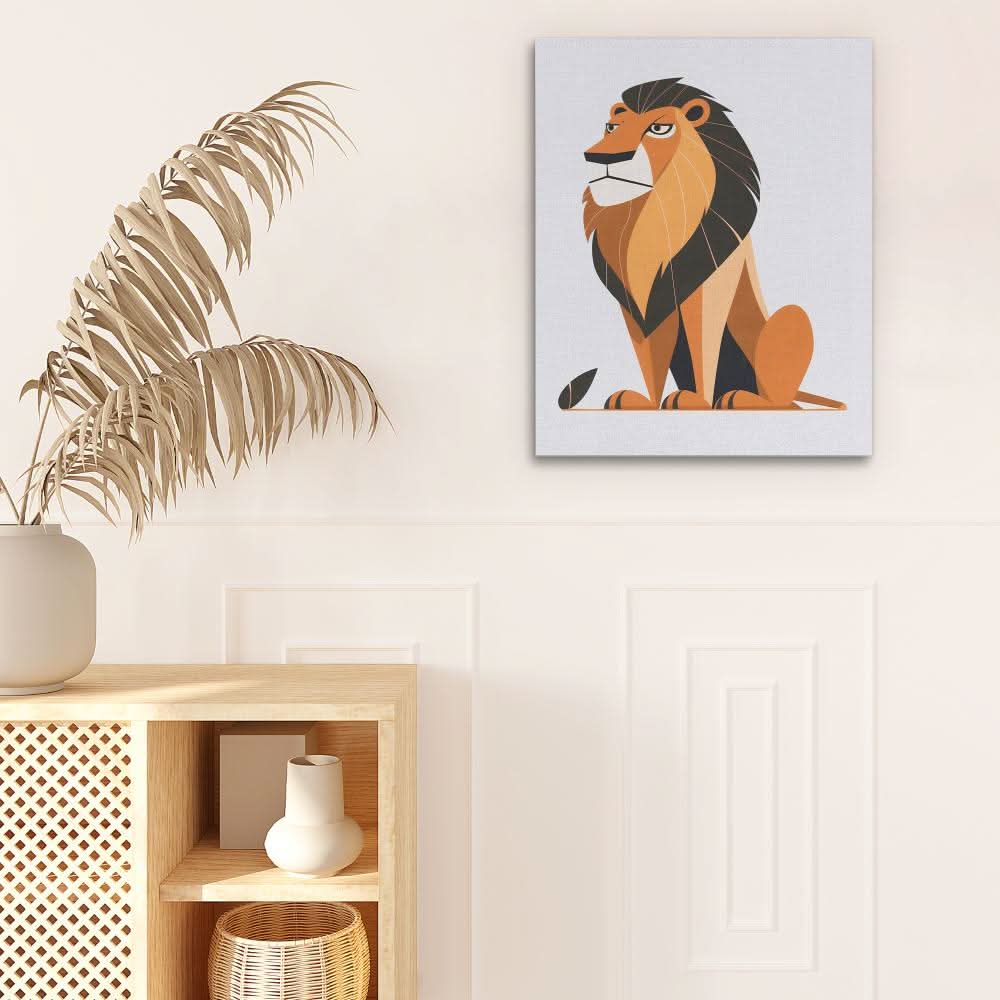 Golden Grace - Illustrations Canvas Print