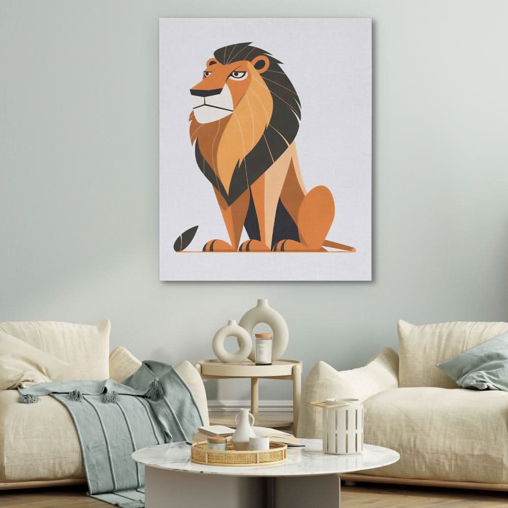 Golden Grace - Illustrations Wall Art in Black Frame