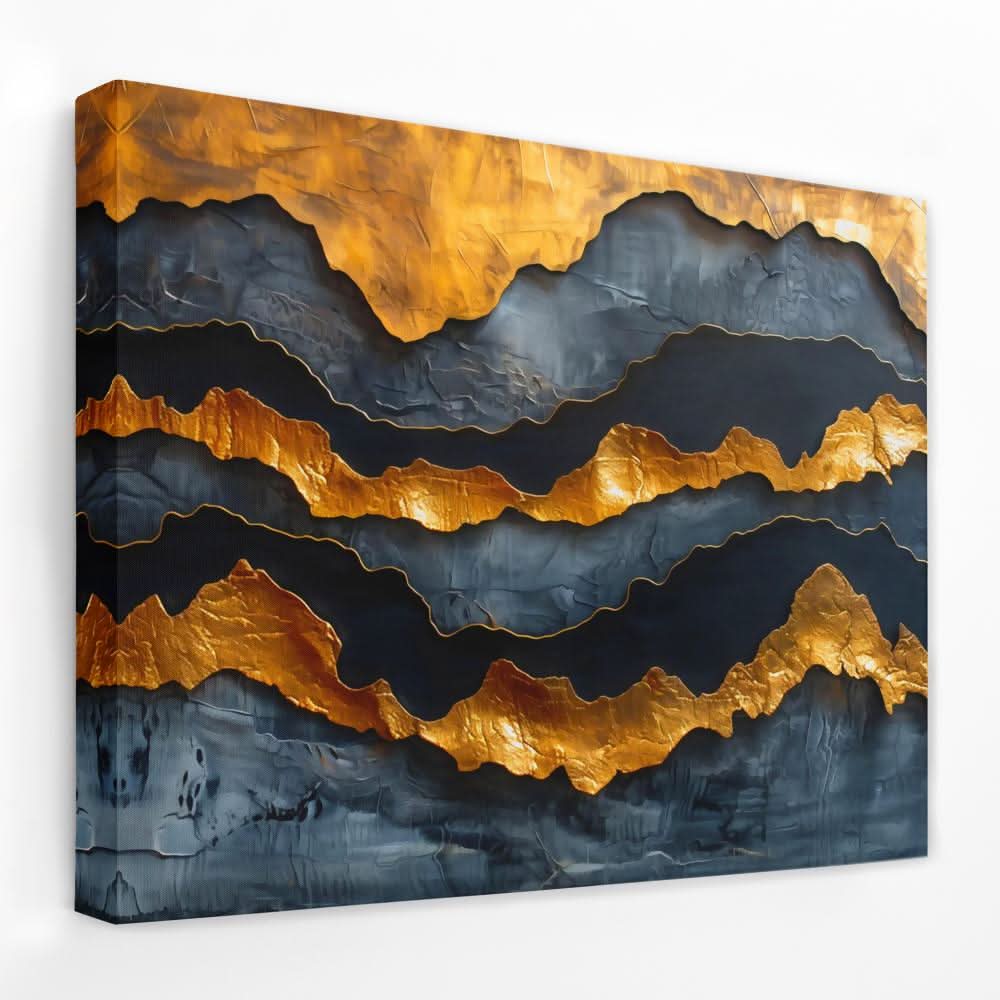 Golden Moments - Bold Canvas Wall Art