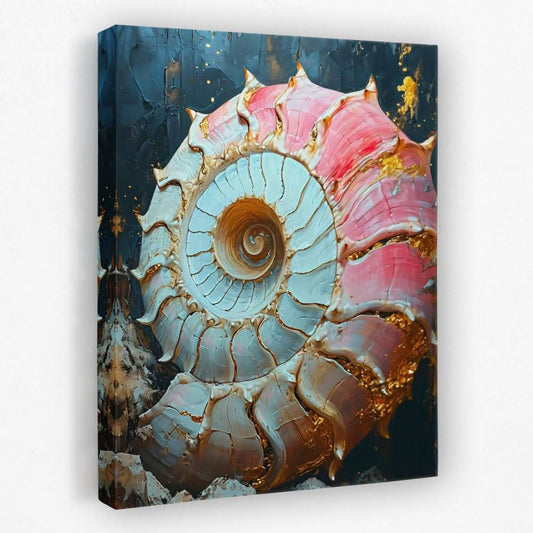 Golden Ratio - Beach Canvas Wall Art