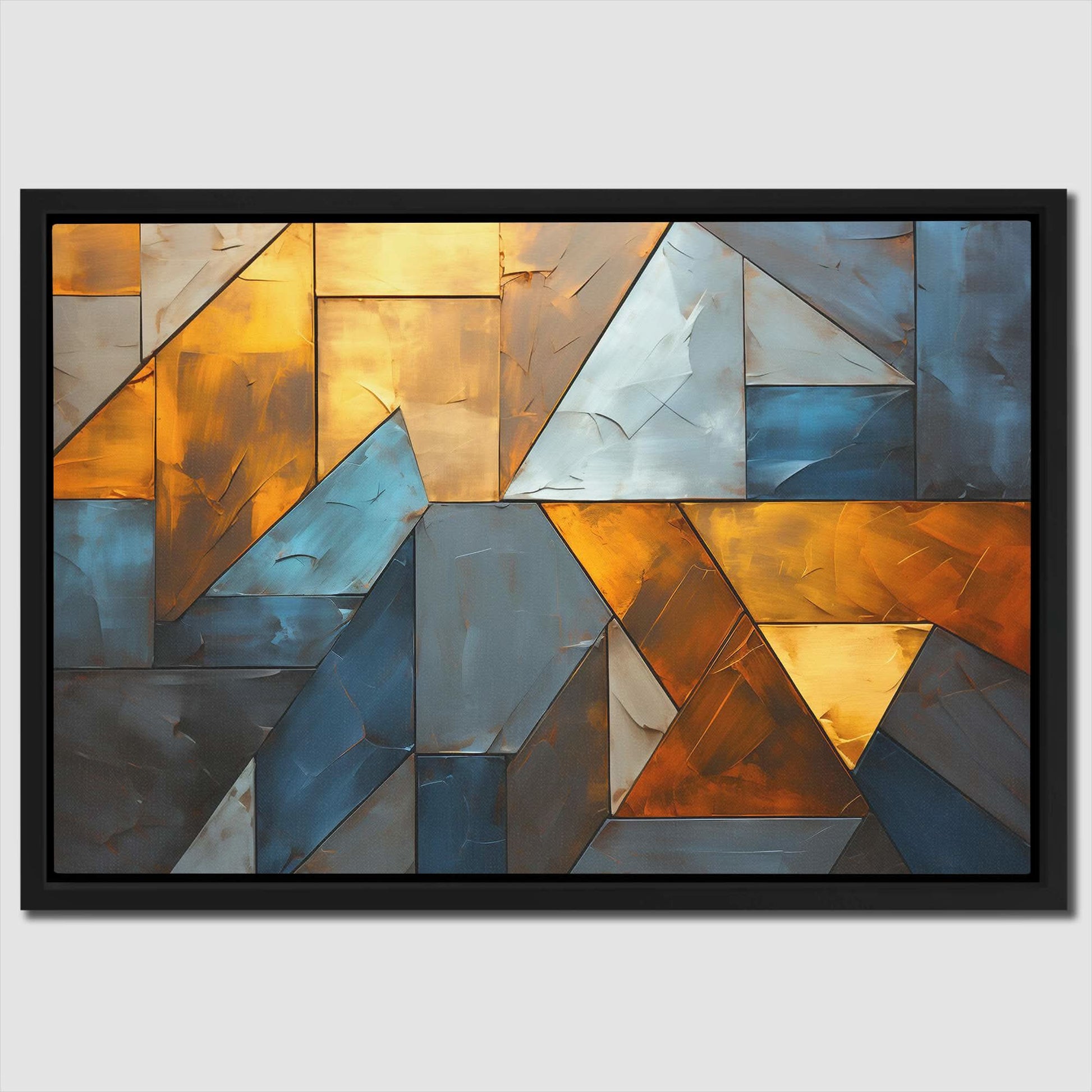Golden Shade - Gold Wall Art for Bedroom