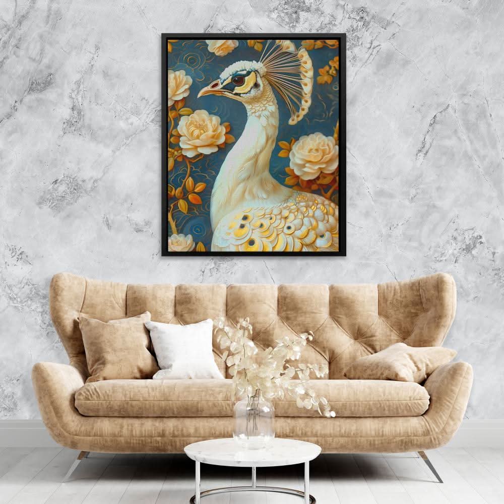 Golden Zen - Large Canvas Print