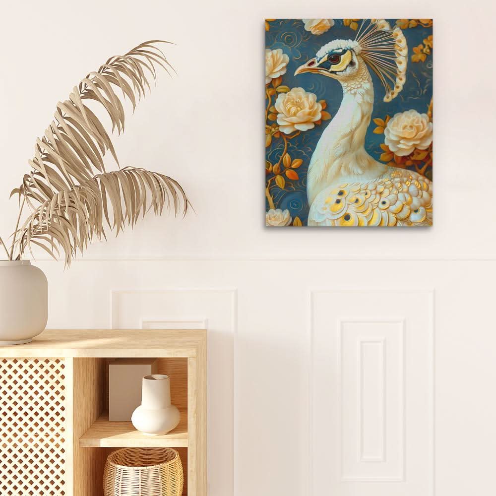 Golden Zen - Albino Art for Bedroom