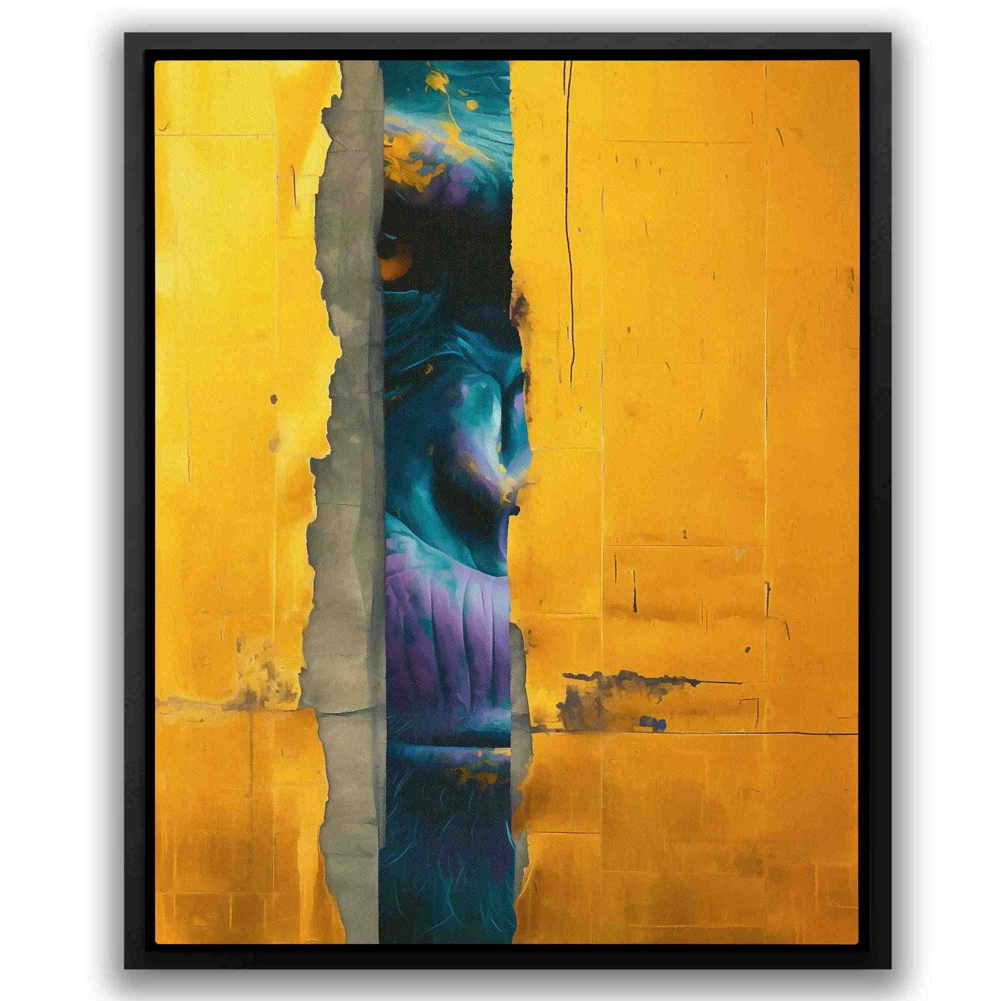 Gorilla Gold - Gold Gorilla Canvas Print