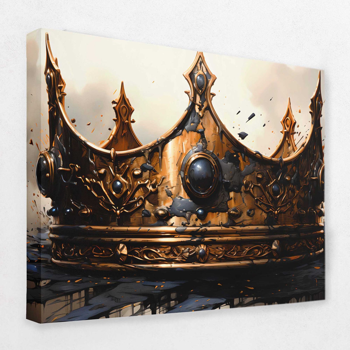 Gothic Gold - Wall Art Print