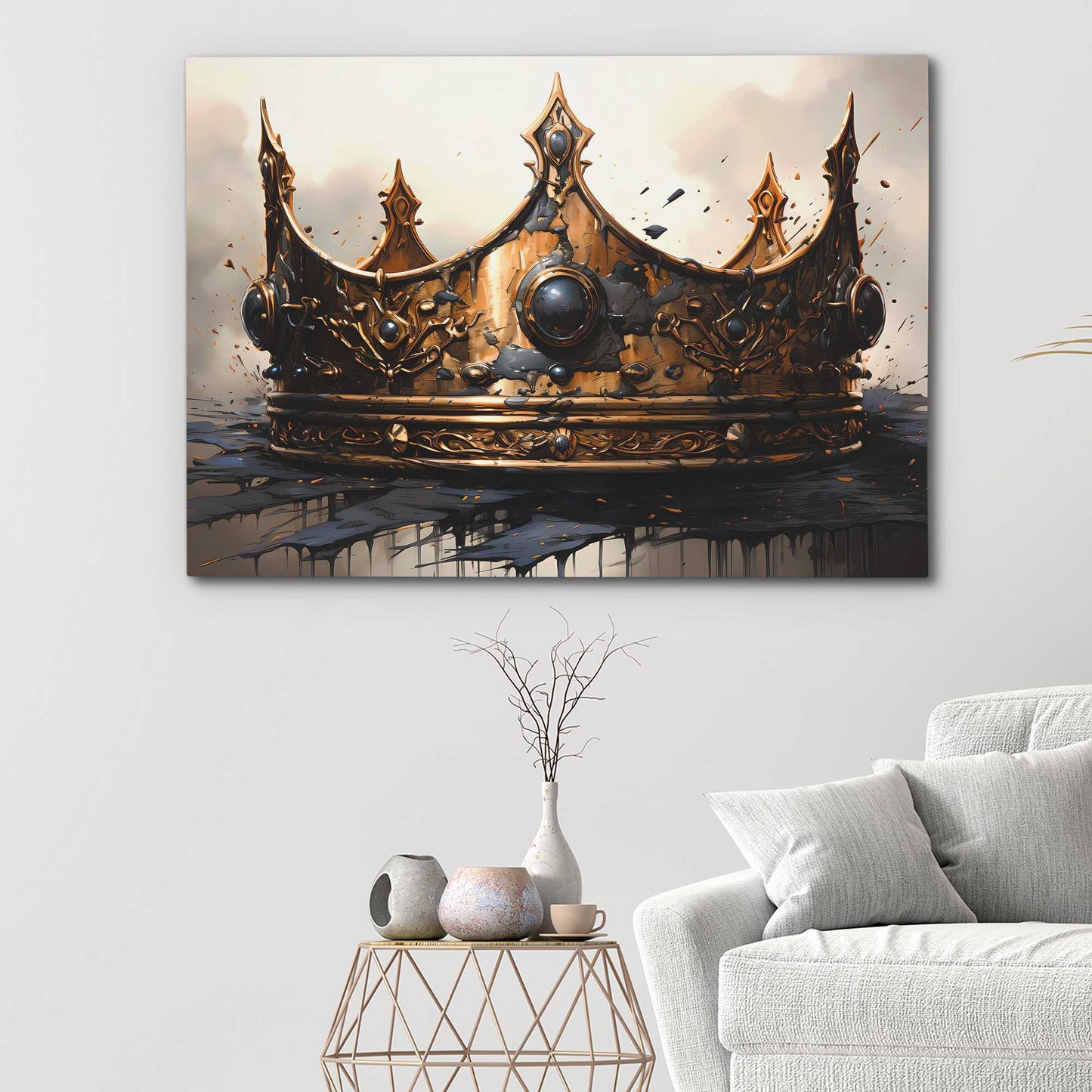 Gothic Gold - Crown Art
