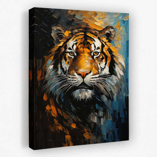 Graceful Hunter - Animals Canvas Wall Art