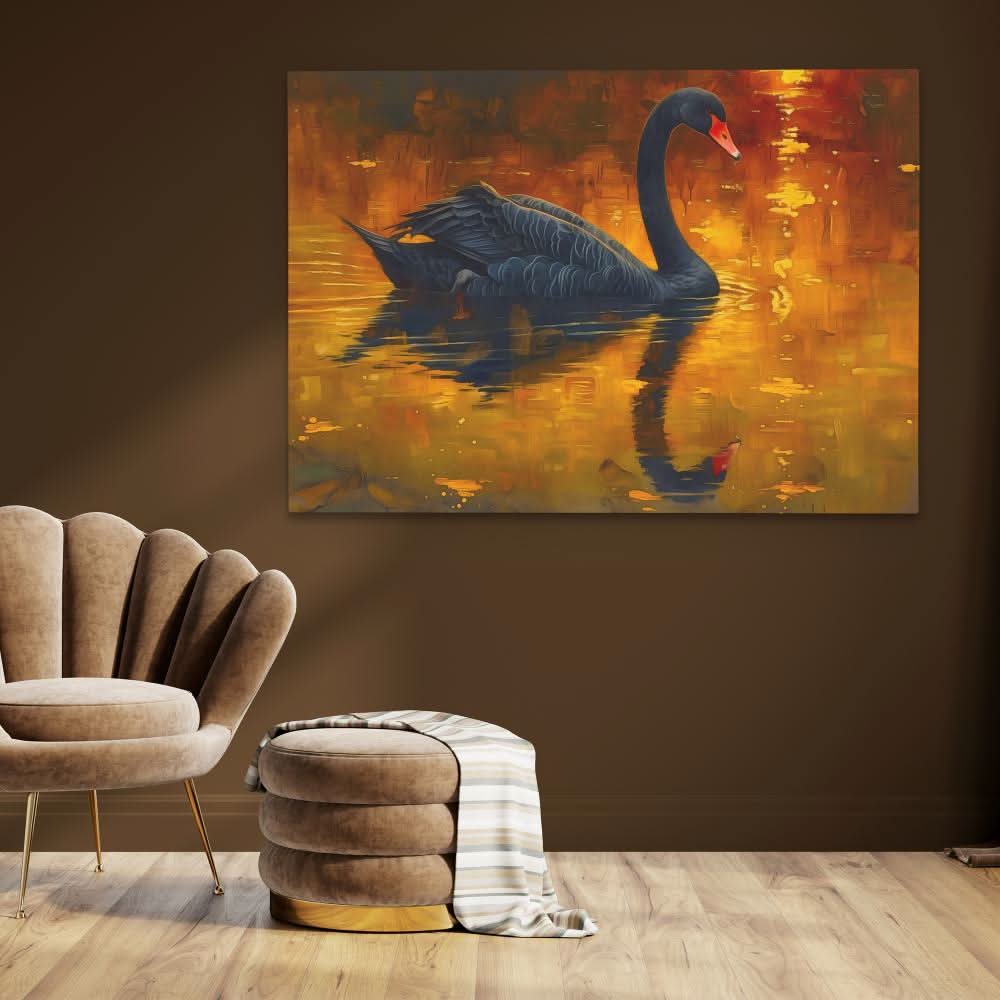 Graceful Reflection - Nature Canvas Print