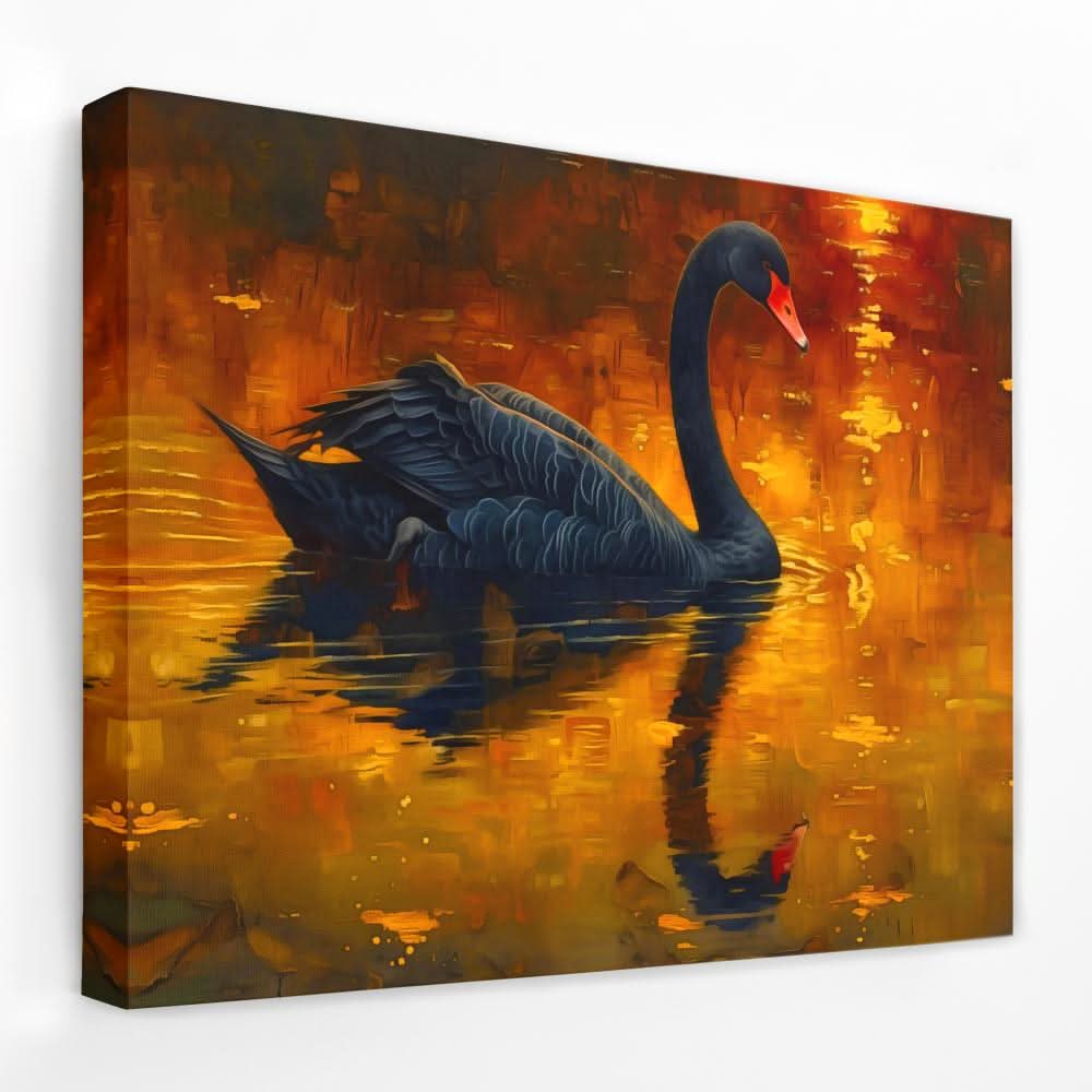 Graceful Reflection - Graceful Canvas Wall Art