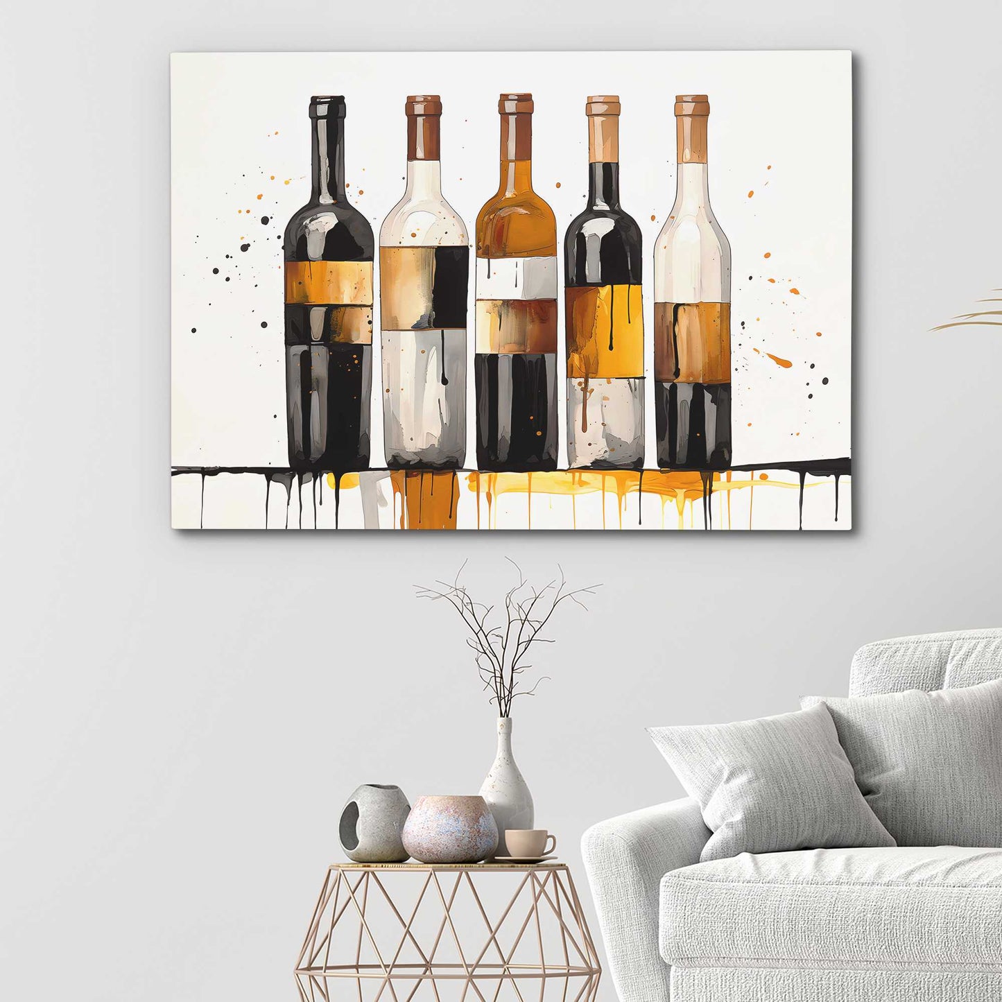 Grape Palette - Alcohol Art