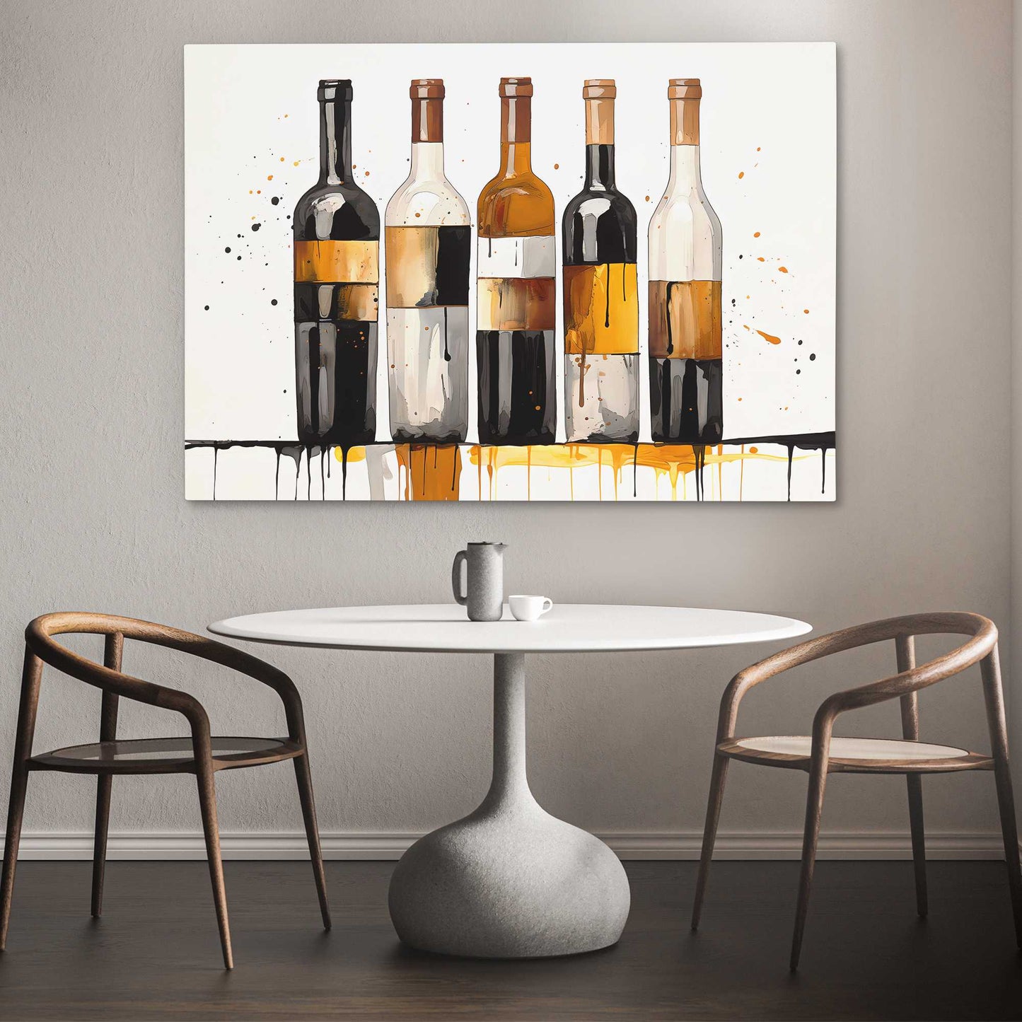 Grape Palette - Large Canvas Print