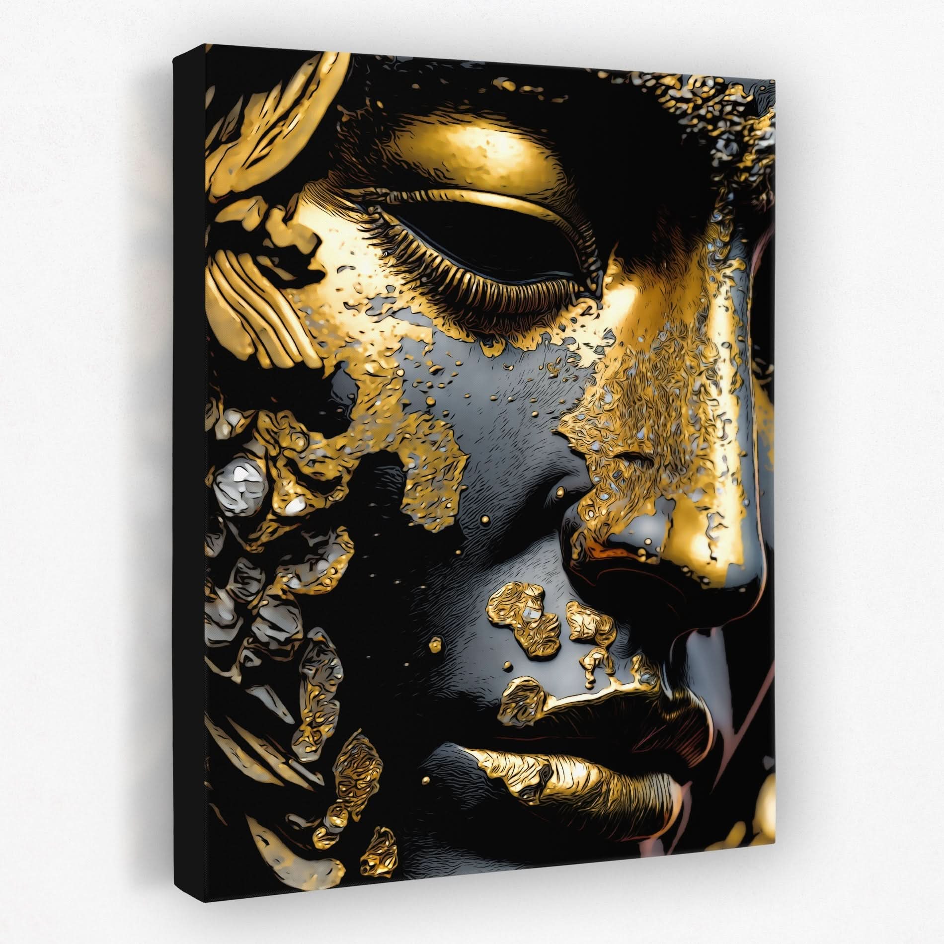 Greek Goddess - Wall Art in Black Frame