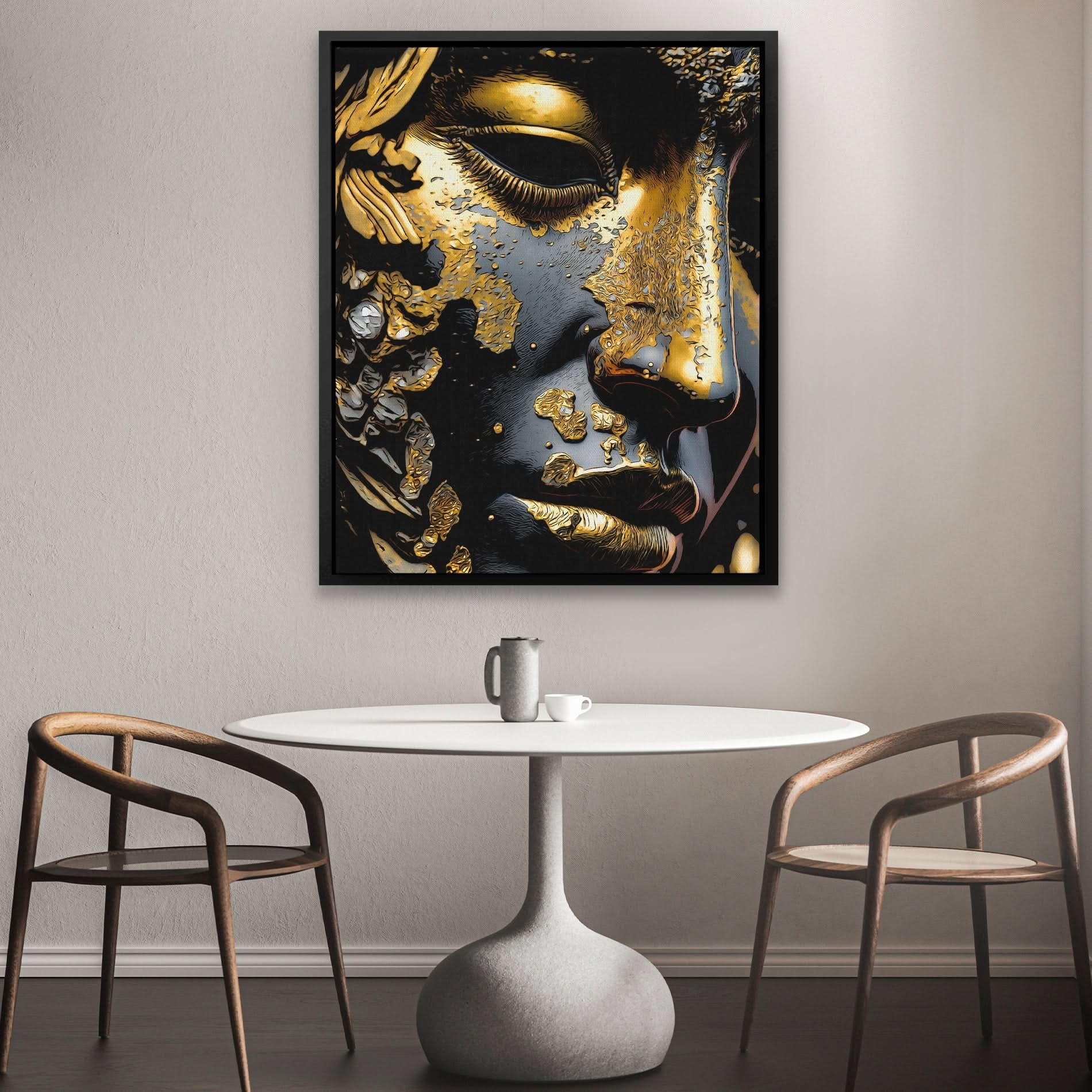 Greek Goddess - Oversized Female Canvas Wall Art