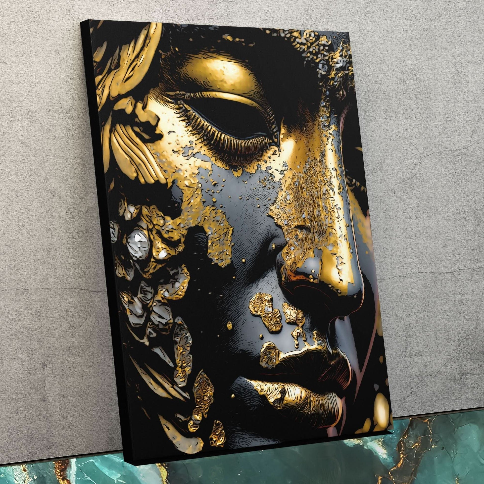 Greek Goddess - Female Canvas Wall Art