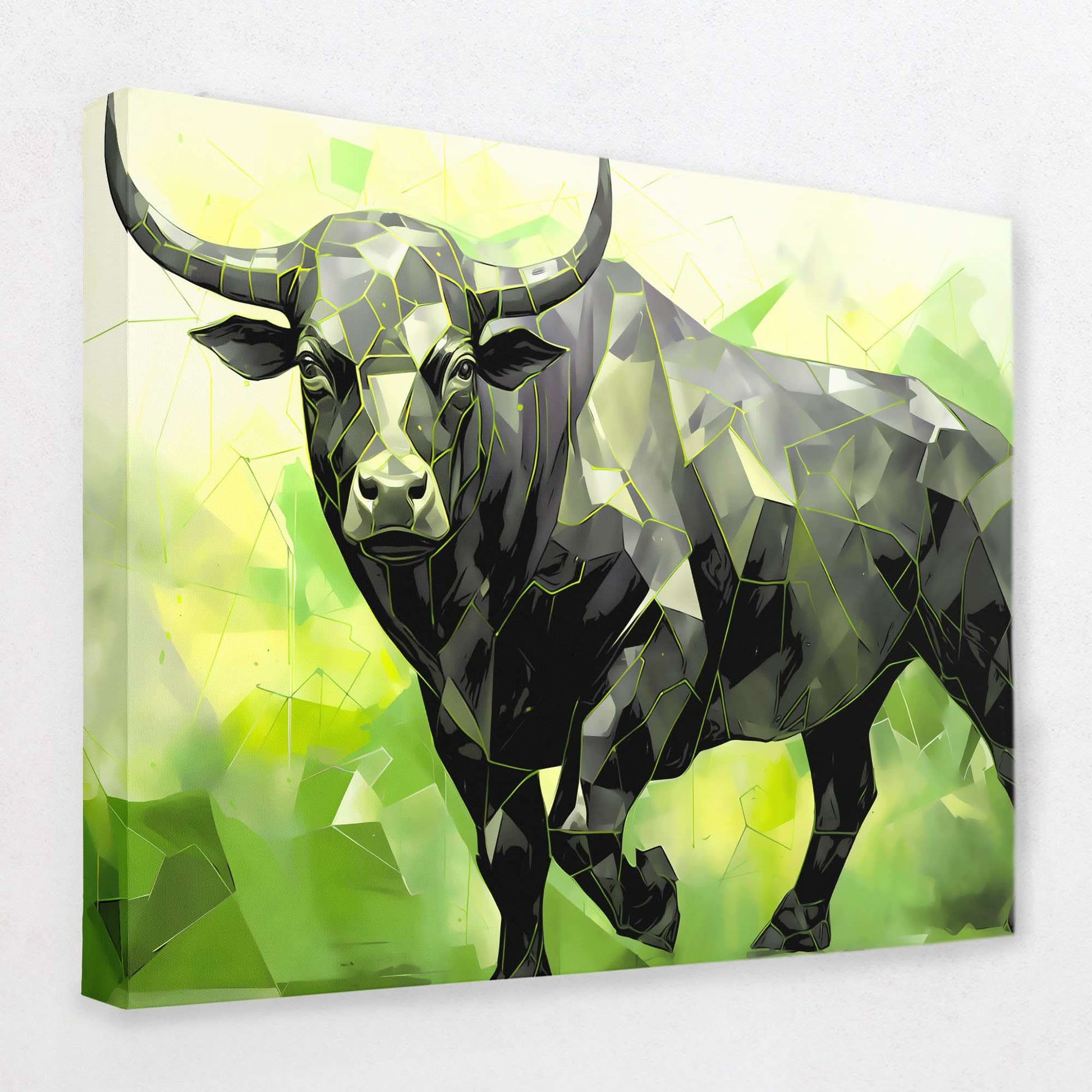 Green Bull - Bull Art