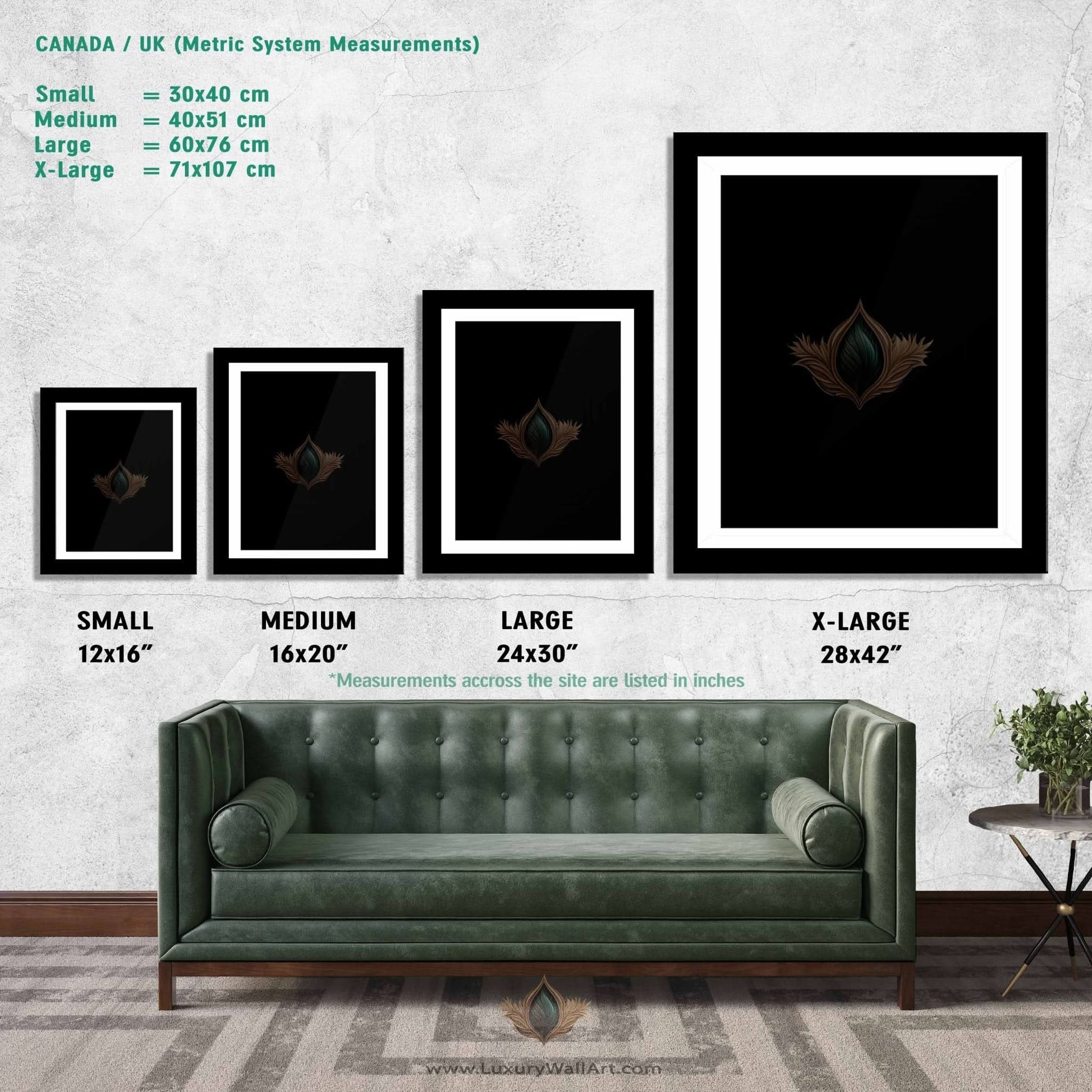 Green Money Skull Semi-gloss Print - Macabre Art