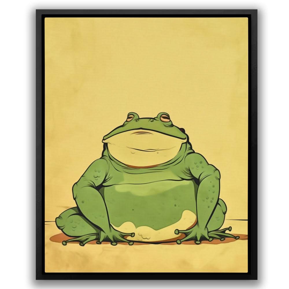 Green Ponderer - Animals Art for Bedroom