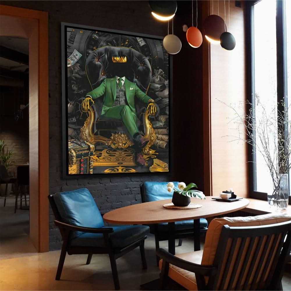 Green Vault King - Crown Art