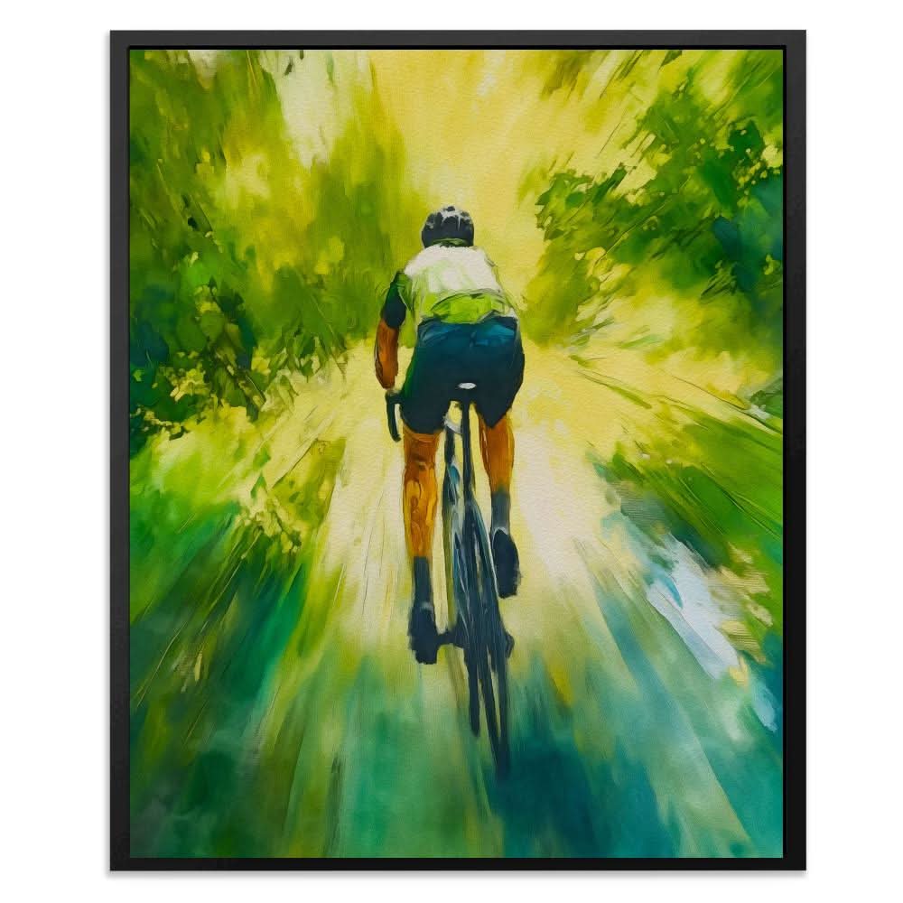 Green Velocity - Fitness Art for Game Room