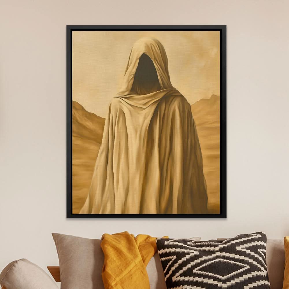 Guardian of Dunes - Large Figurative Canvas Print