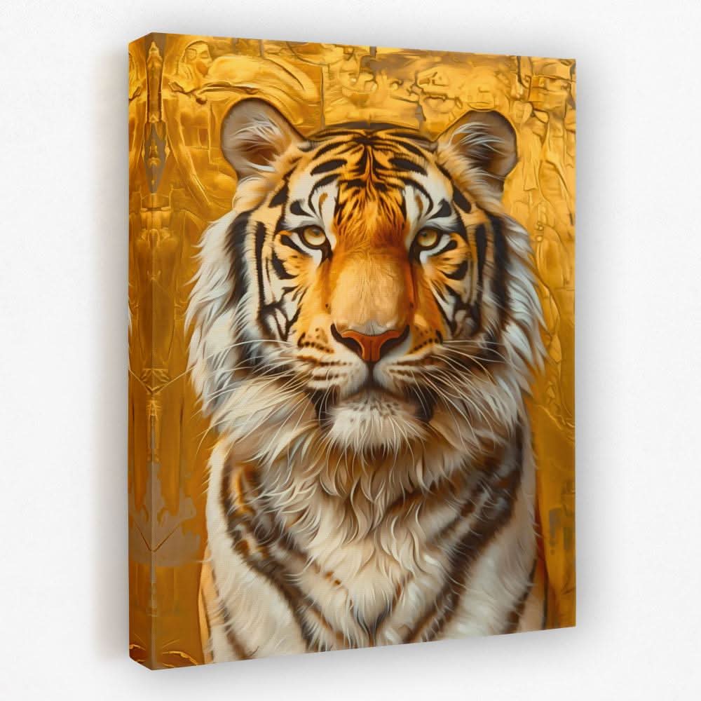 Harmonious Tiger - Animals Canvas Wall Art