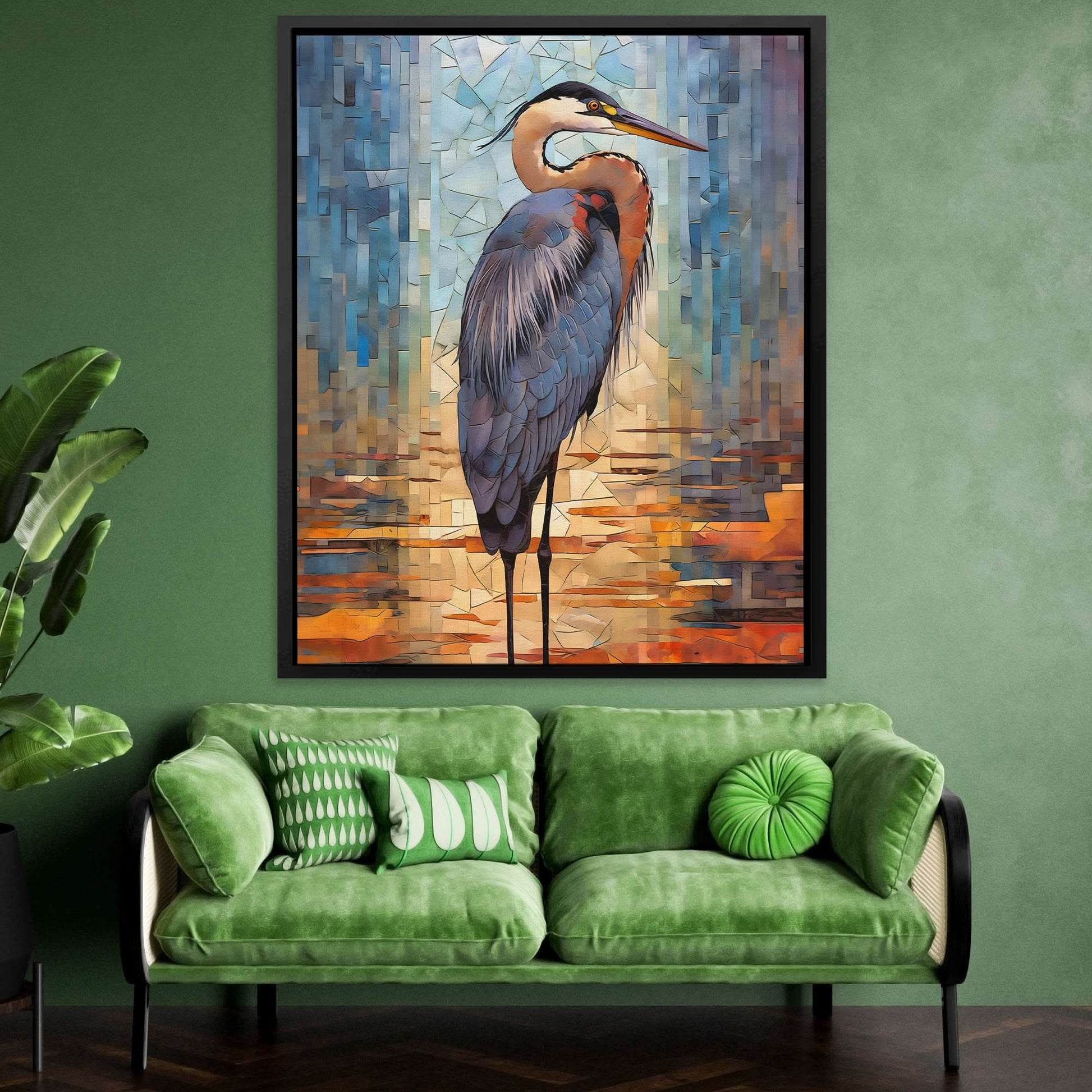 Harmony in Blue - Animals Art