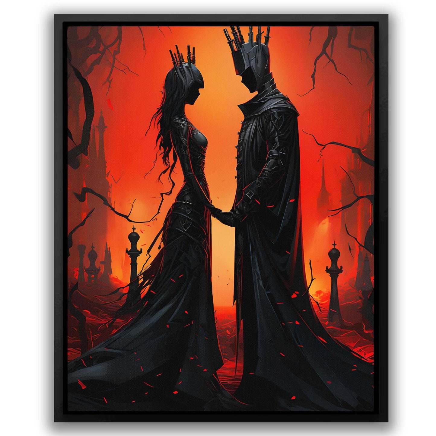 Haunting Dynasty - Dark Art for Bedroom