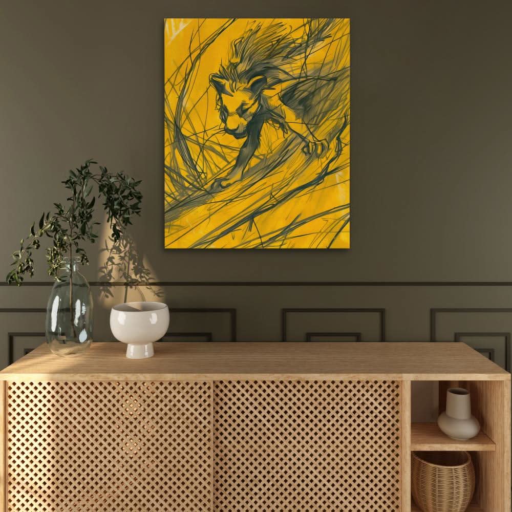 Heart of the Animal Kingdom - Large Canvas Print