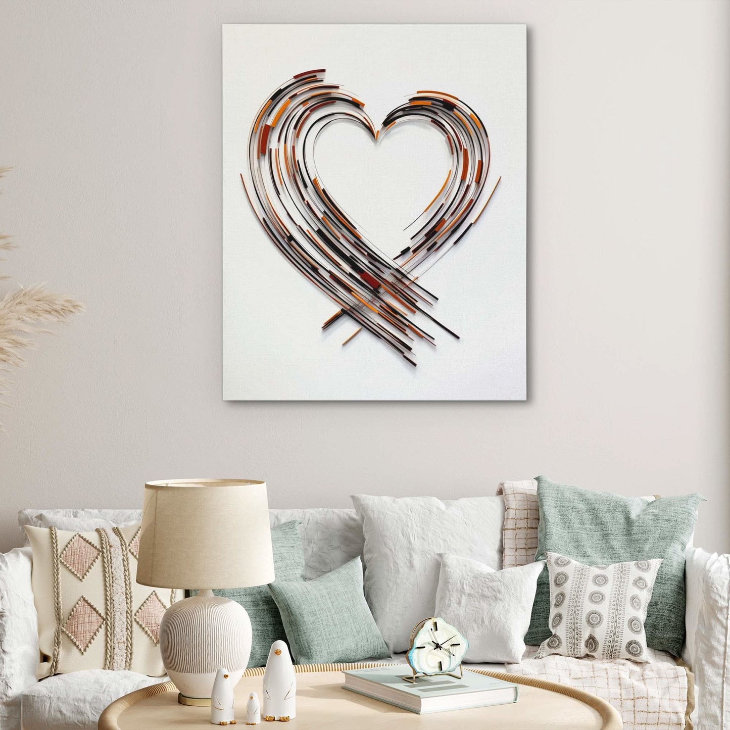 Heart Strokes - Luxury Wall Art