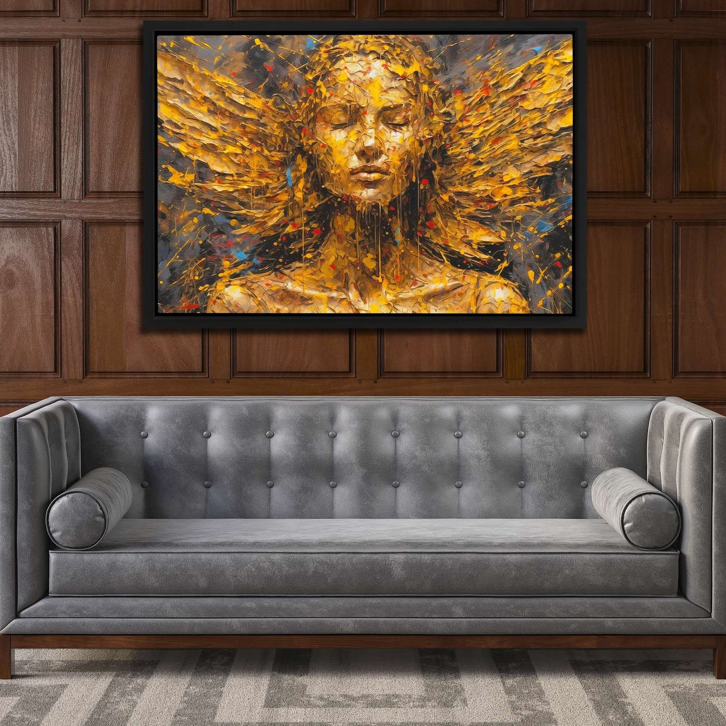 Heavenly Flight - Angel Art