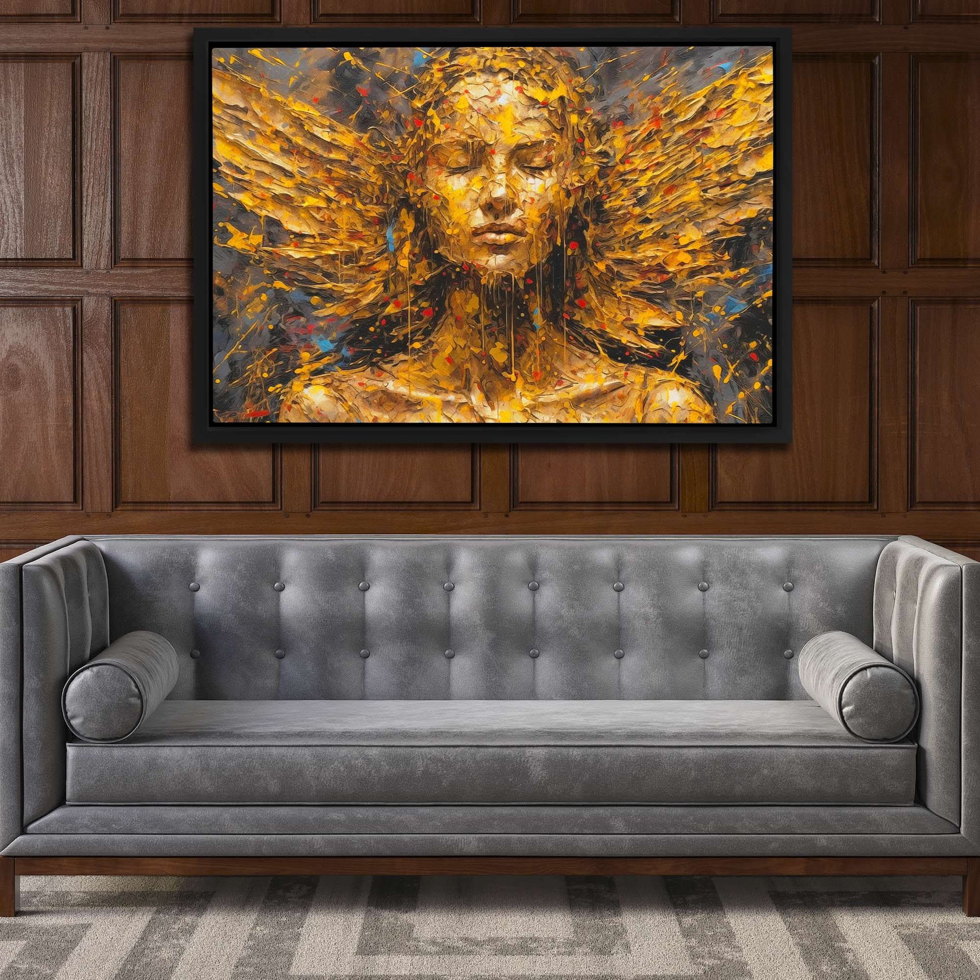 Heavenly Flight - Angel Art
