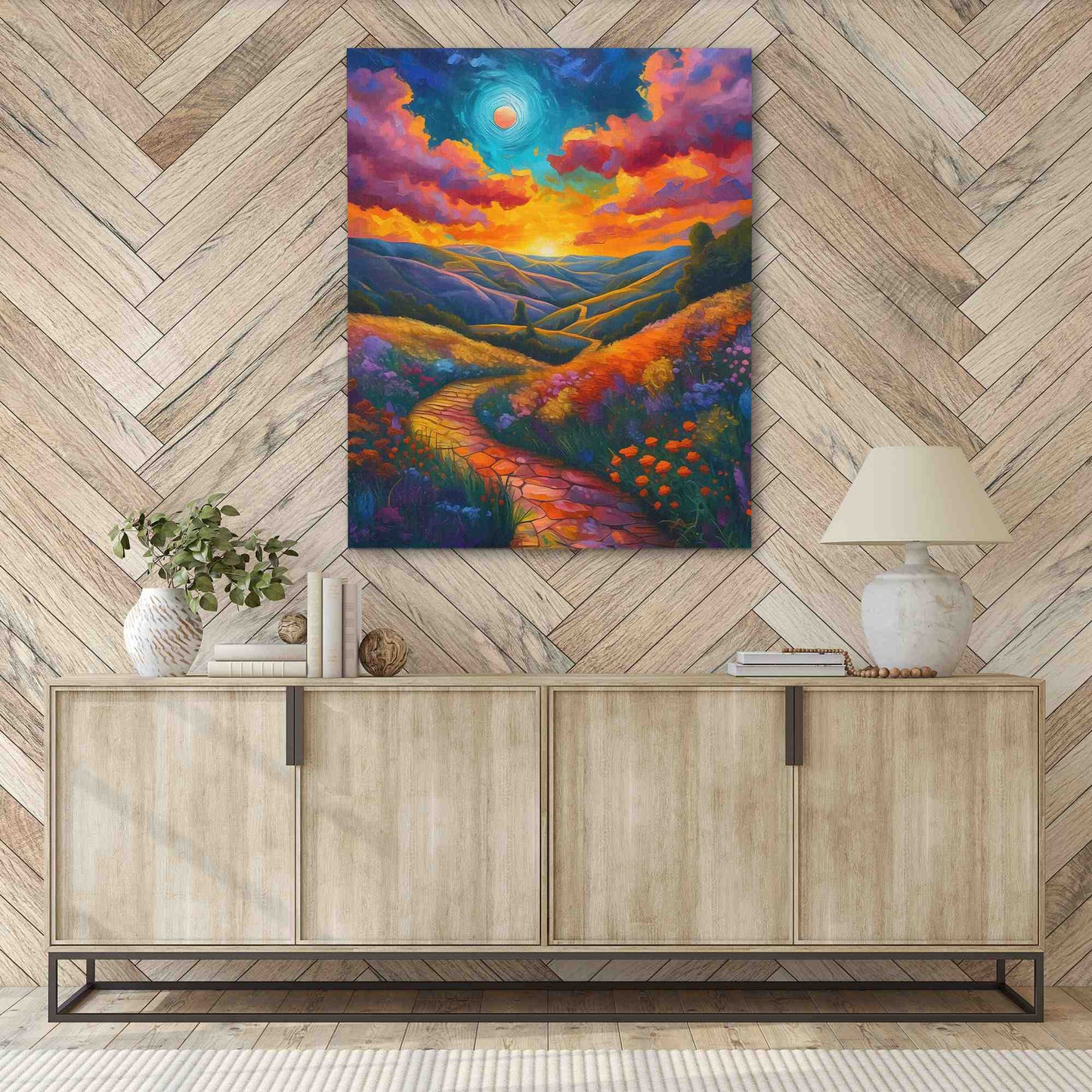 Heavenly Pathway - Country and Farm Art
