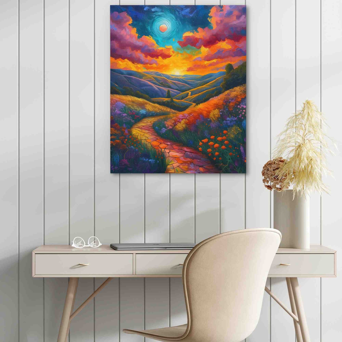 Heavenly Pathway - Large Canvas Print