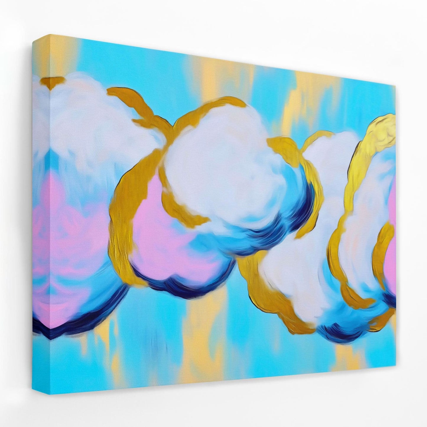 Heavens Clouds - Baby Animal Canvas Wall Art