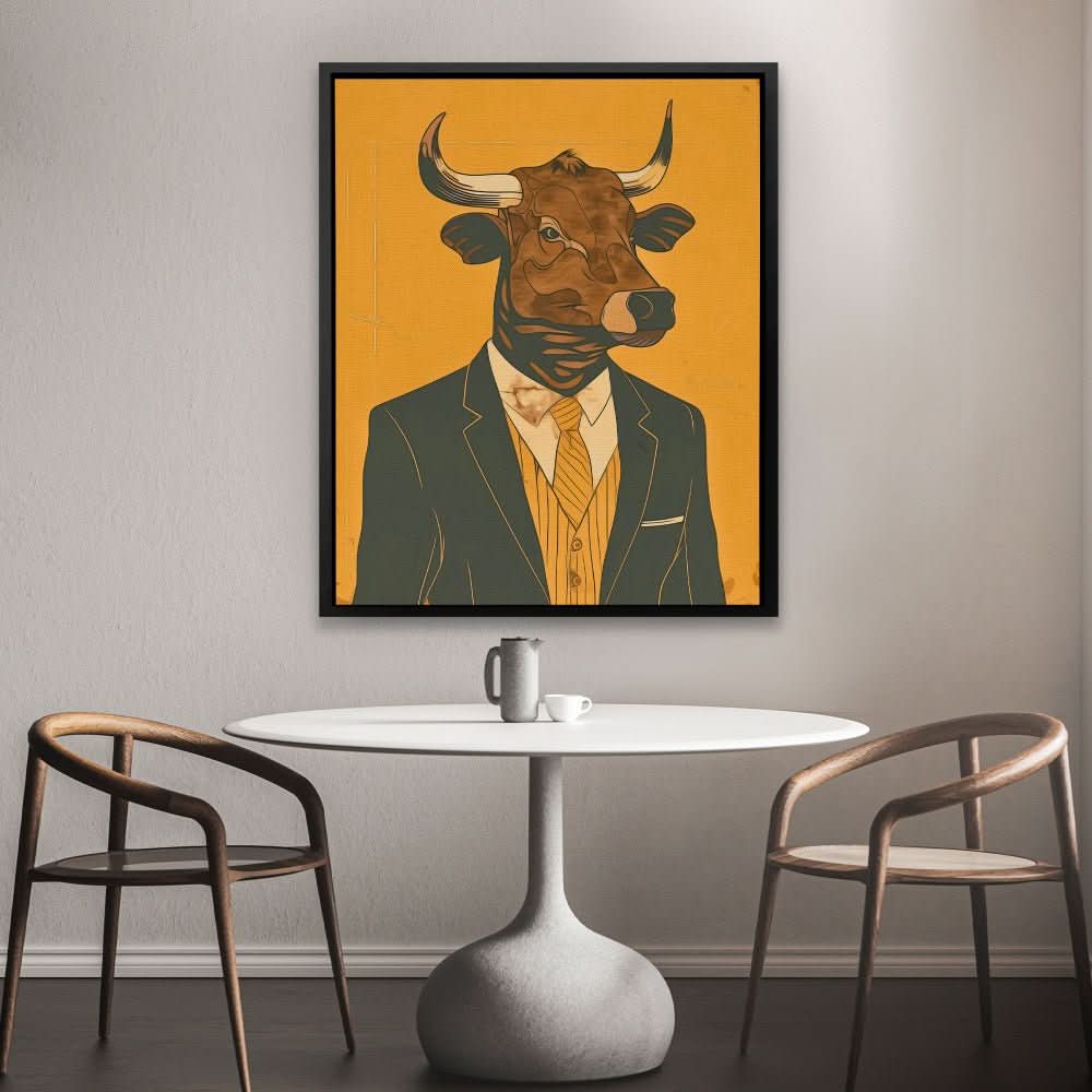 Hedge Fund Manager - Animals Art for Home Office