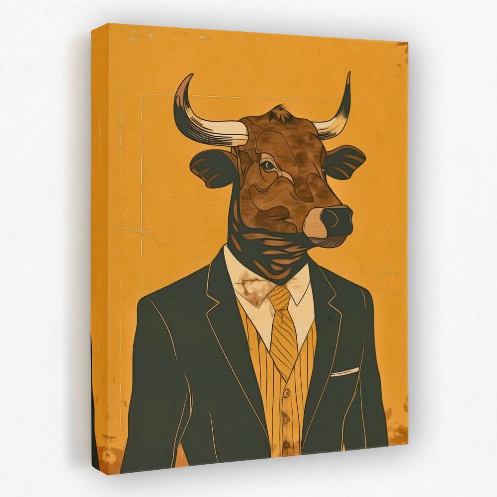 Hedge Fund Manager - Animals Canvas Wall Art