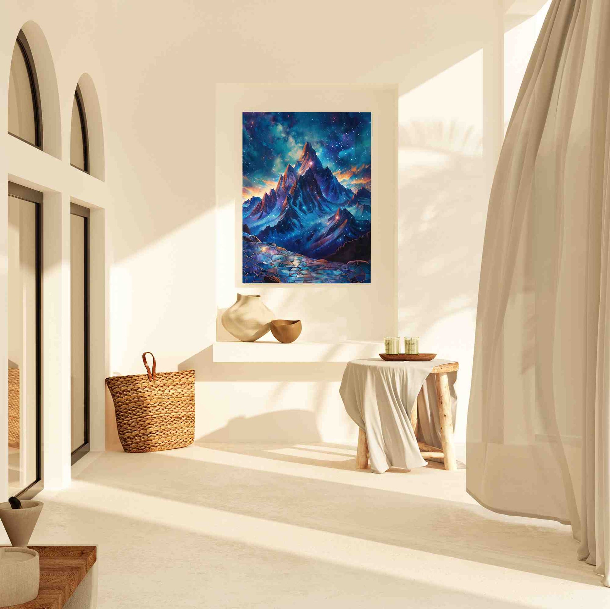 Hidden Arctic Mountains - Brendan Art