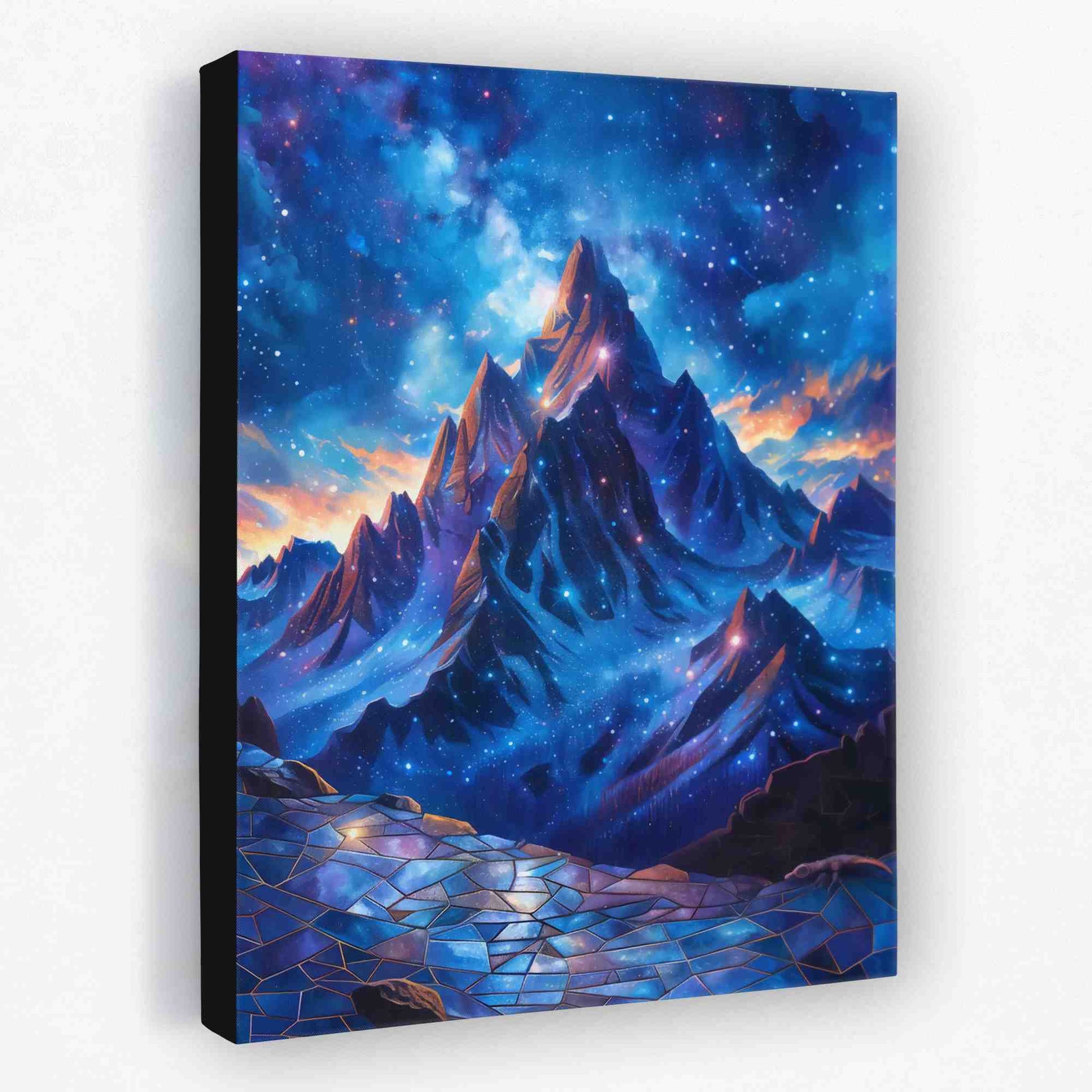 Hidden Arctic Mountains - Brendan Canvas Wall Art