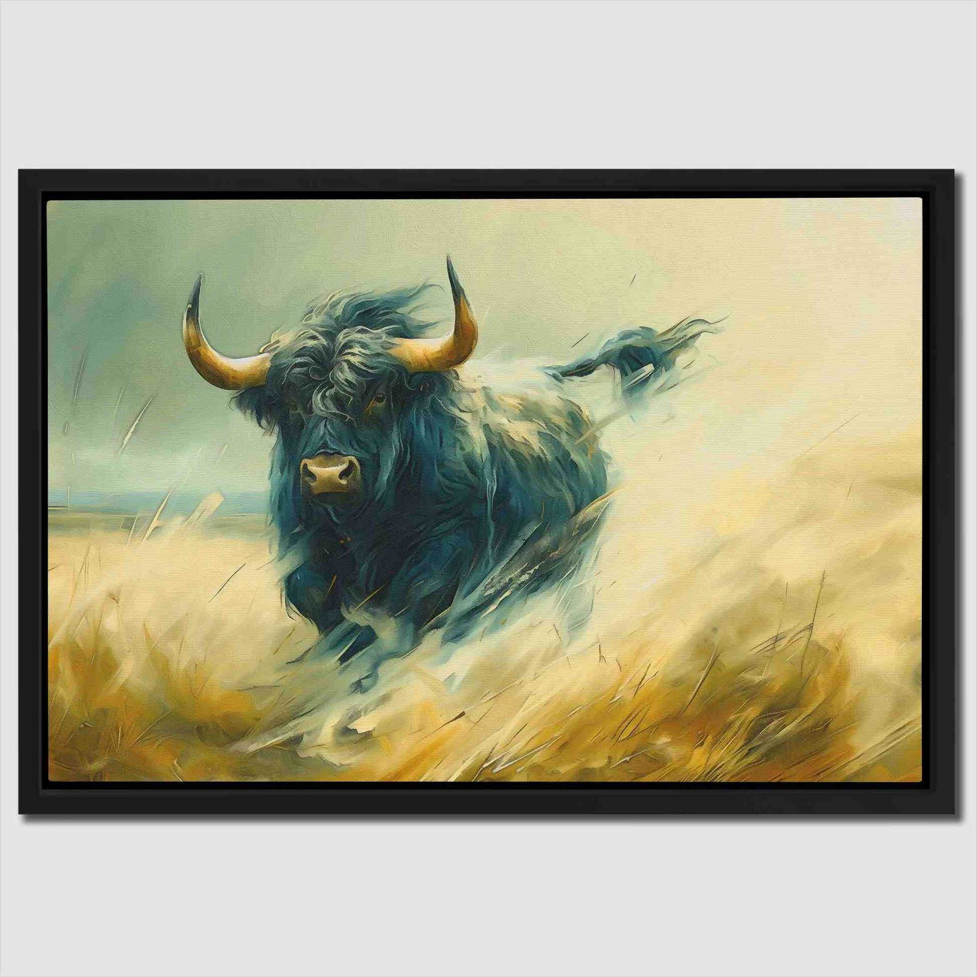 Highland Charge - Luxury Wall Art